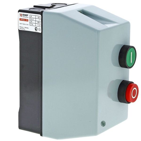 Пускатель в корпусе КМЭ 12А 400В с РТЭ Ir-9-13А и индик. IP65 EKF - Фото 16