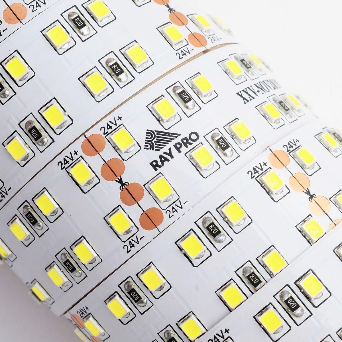 Лента светодиодная ПРО smd2835 240д/м 24В 6500К IP20 5м 00-305 Apeyron - Фото 9