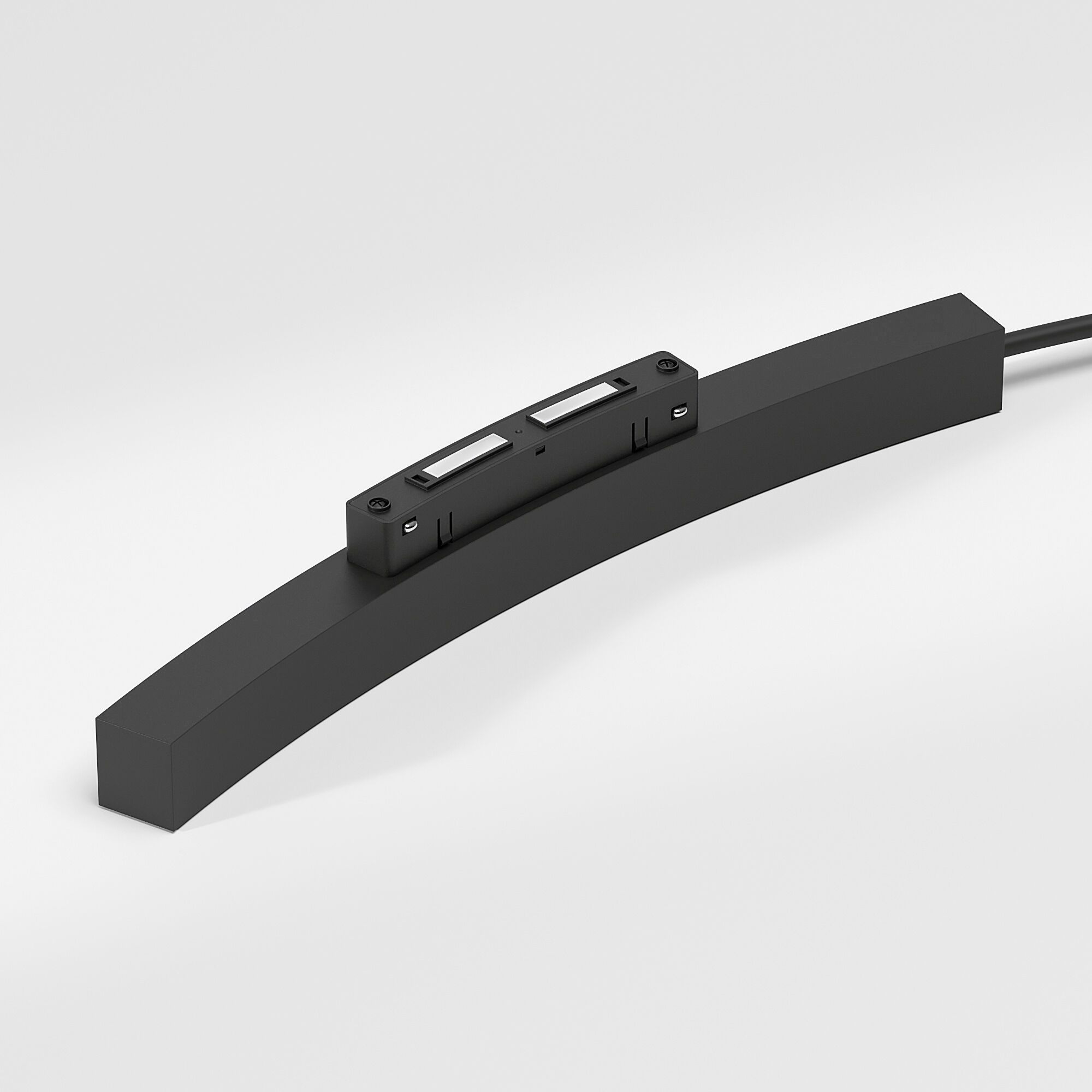 Slim Magnetic Блок питания 200W для радиусного шинопровода черный Ø1200mm - Фото 3