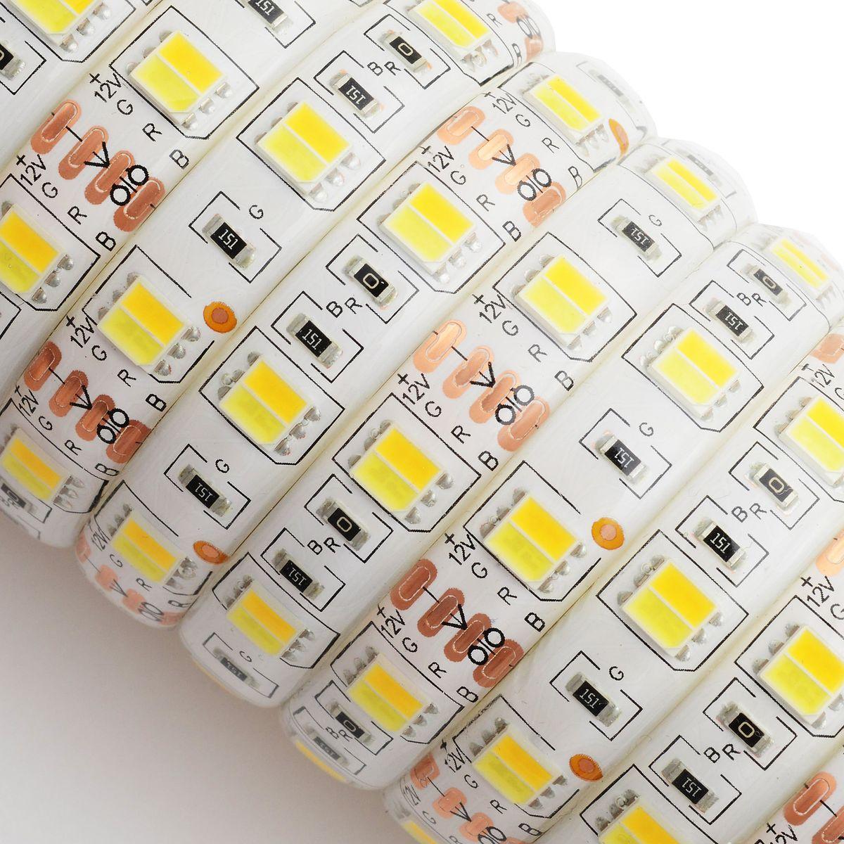Лента светодиодная СТ smd5050 60д/м 12В 3000К+6500К IP65 5м Apeyron - Фото 9