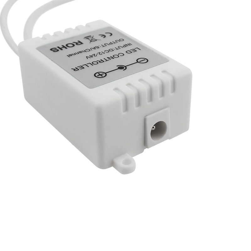 LED контроллер для светодиодной ленты White Mix 12/24 В, 72/144 Вт, 24 кнопки  (IR) - Фото 4