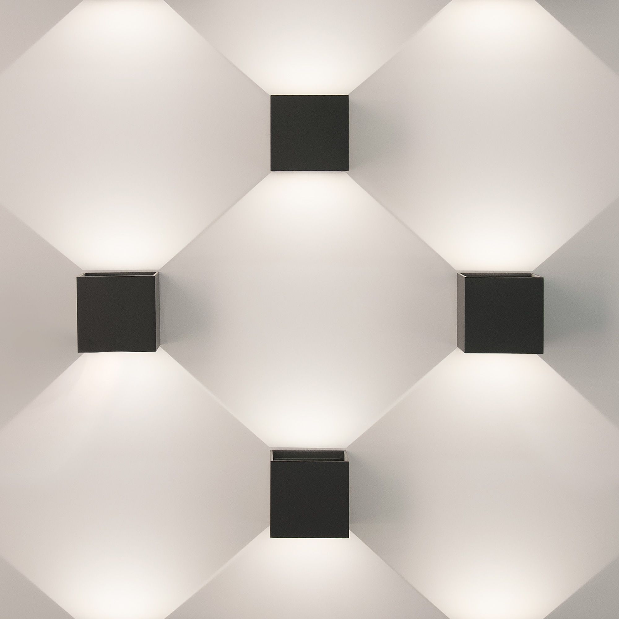 Светильник светодиодный уличный настенный Winner черный 1548 TECHNO LED Elektrostandard - Фото 2