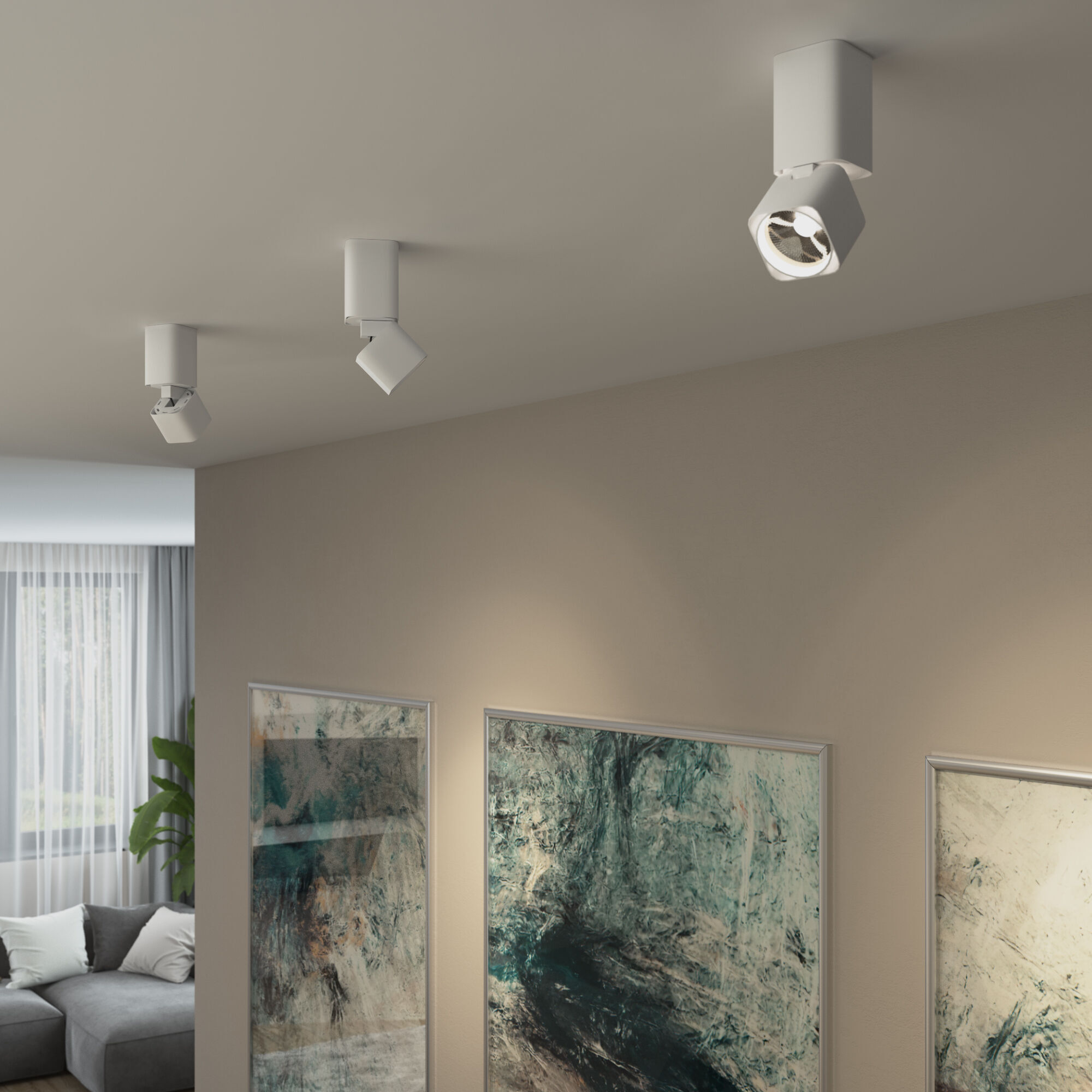 Светильник потолочный светодиодный 25043/LED 10W 4000K белый 25043/LED Elektrostandard - Фото 3
