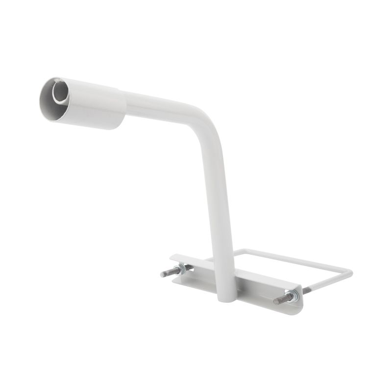 Кронштейн на опору с 1 хомутом белый (625х460х280 Ø57) REXANT арт. 607-302; 607-304;