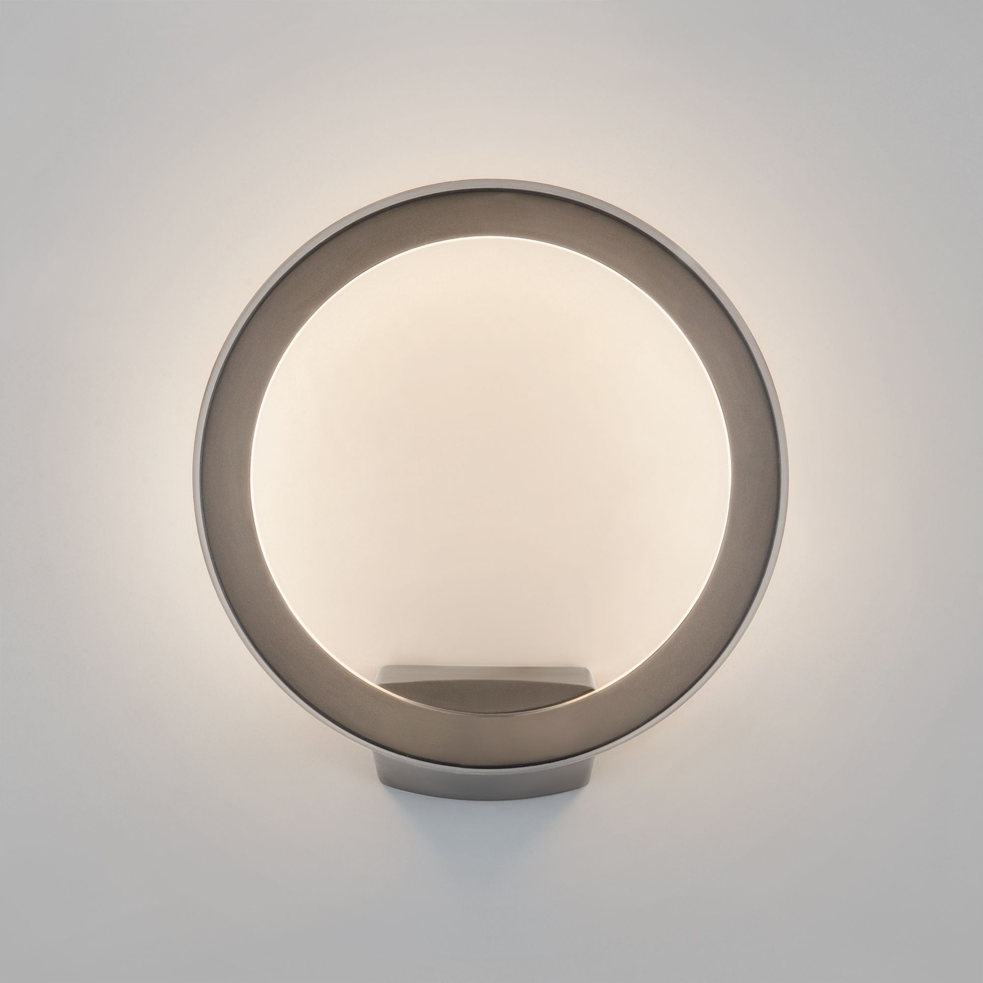 Светильник светодиодный уличный настенный Ring IP54 1710 TECHNO LED серый Elektrostandard - Фото 4