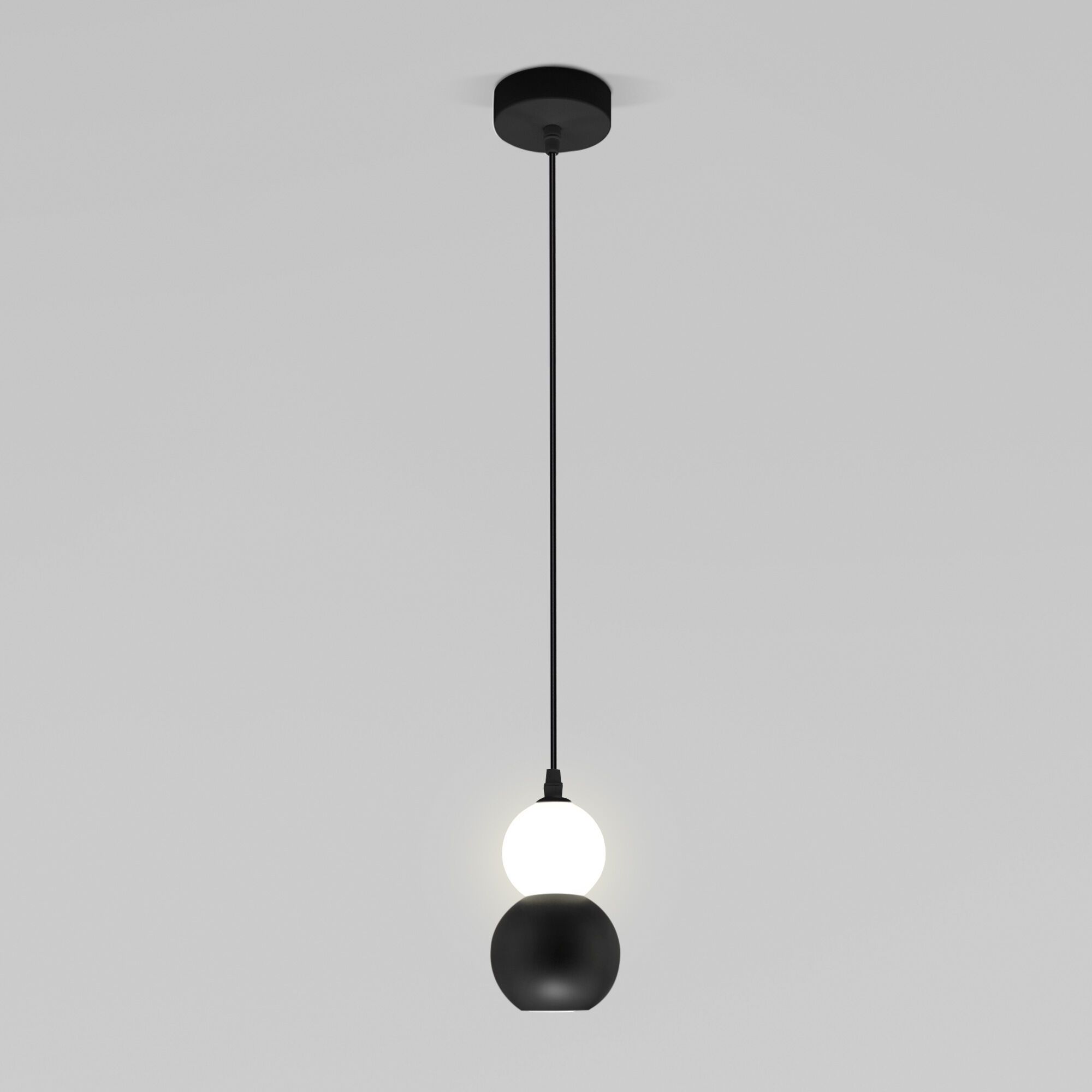 Подвесной светильник 50250/1 LED черный Eurosvet