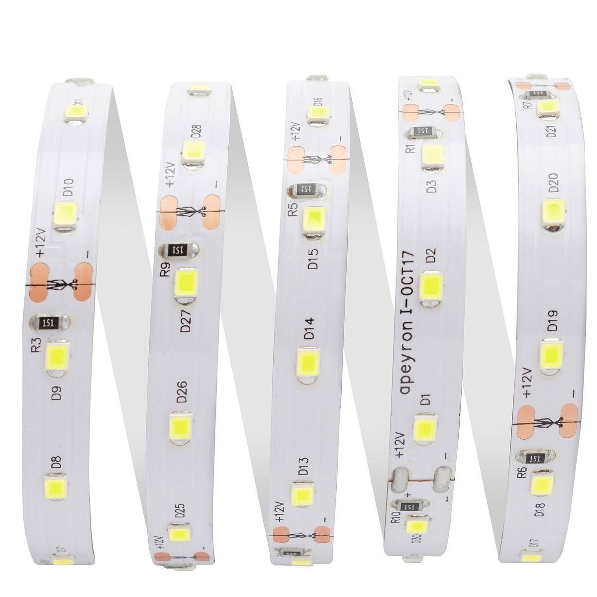Лента светодиодная СТ smd3528 60д/м 12В 6500К IP67 5м Apeyron - Фото 9