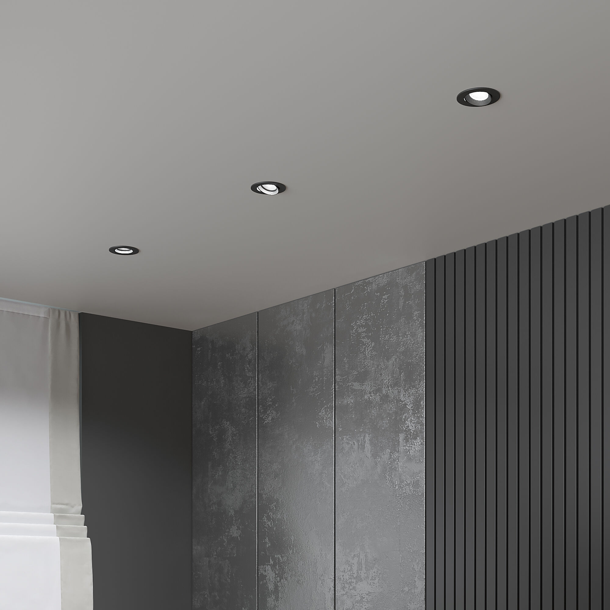 Светильник встраиваемый светодиодный Even черный 25094/LED Elektrostandard - Фото 4