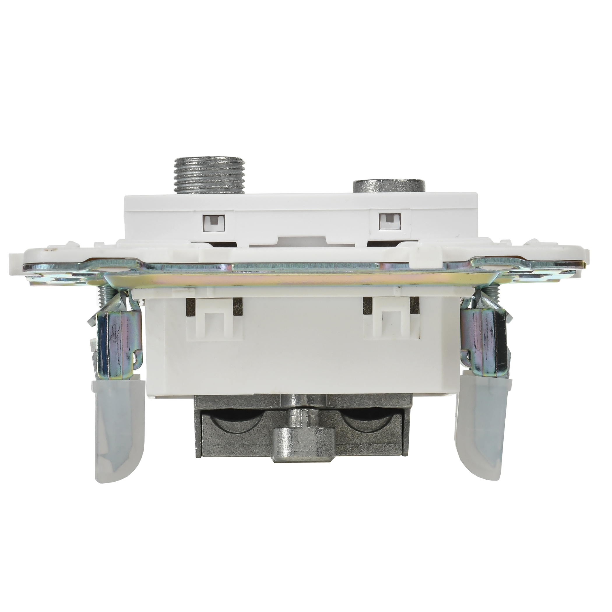 SKANDY Розетка двойная TV+SAT SK-A13W арктический белый IEK - Фото 5