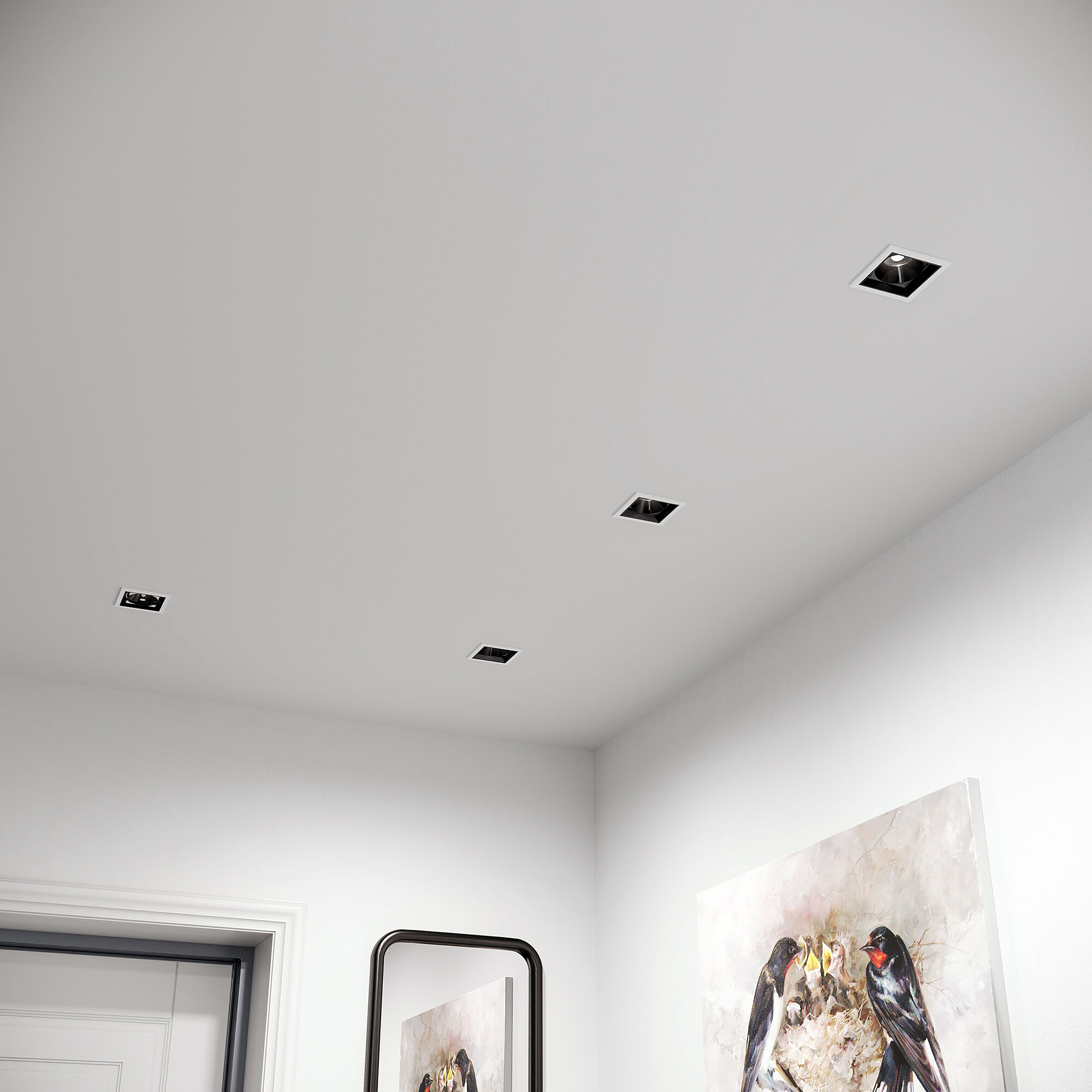 Встраиваемый потолочный светильник 10W 4000K белый/чёрный 25085/LED Elektrostandard - Фото 3