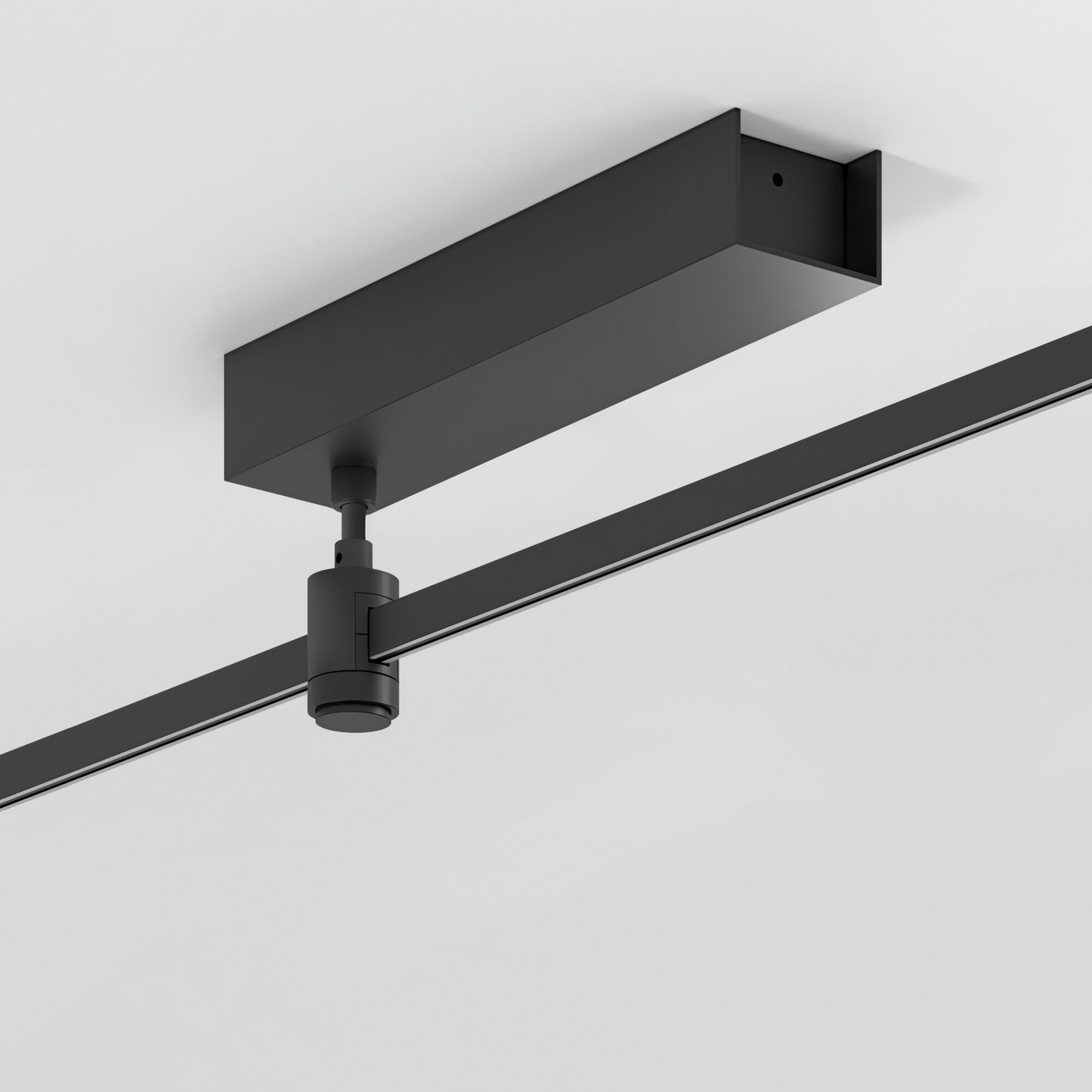 Esthetic Magnetic Декоративная стойка с вводом питания (с местом под трансформатор) h124mm SMALL 851
