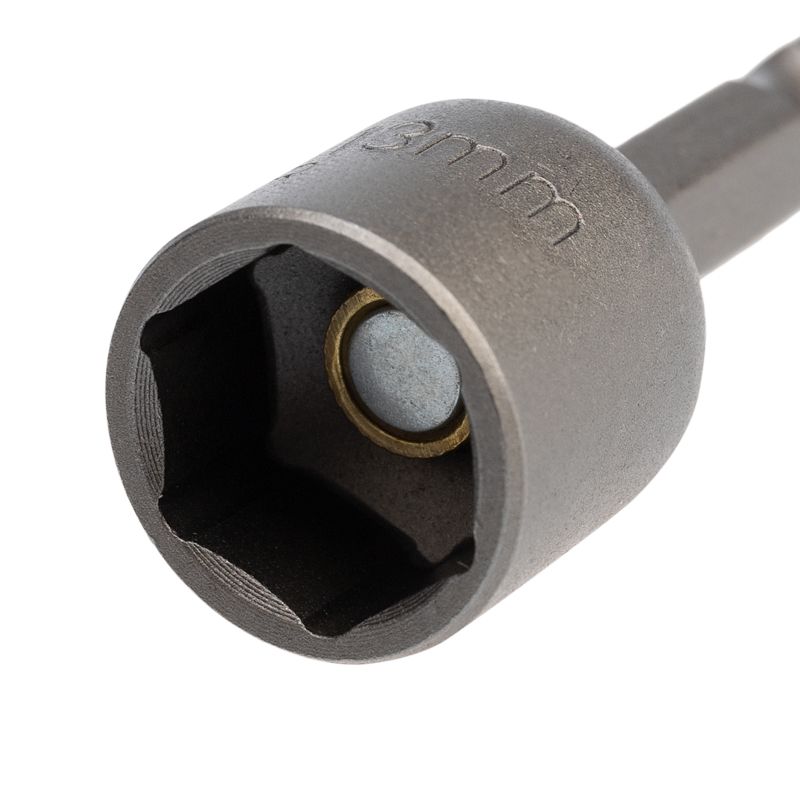 Ключ-насадка магнитная 1/4" 13х48 мм (1 шт./уп.) Kranz - Фото 2