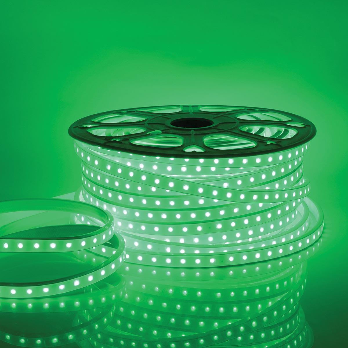 Лента светодиодная СТ smd5050 60д/м 220В IP65 50м RGB Apeyron - Фото 12