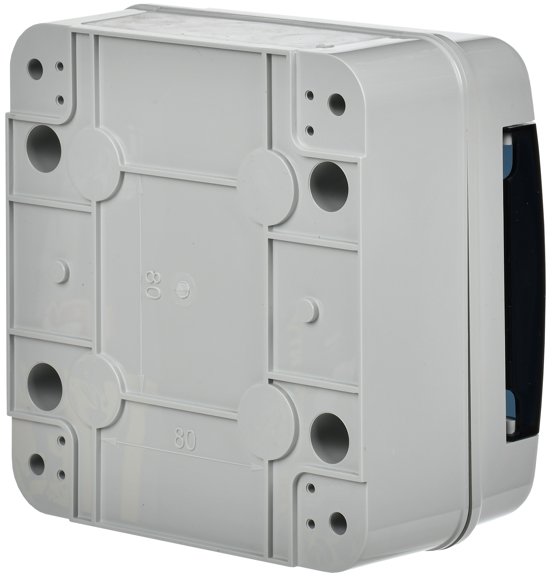 TEKFOR Корпус пластиковый КМПн-6 IP65 черная прозрачная дверь IEK - Фото 6