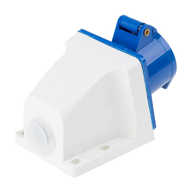 Розетка 113 стационарная 2Р+РЕ 16А 220В IP44 REXANT - Фото 3