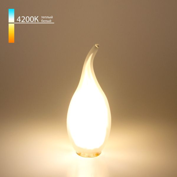 Лампа светодиодная "Свеча на ветру" CW35 7W 4200K E14 BLE1415 Elektrostandard