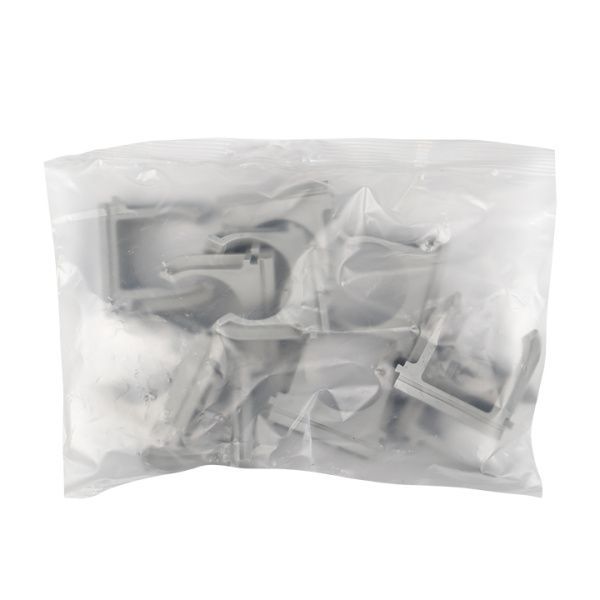 Крепеж-клипса d32 мм (10 шт) серая EKF-Plast