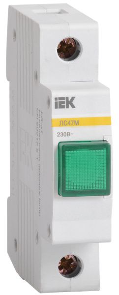 Лампа сигнальная ЛС-47М матрица зеленая IEK MLS20-230-K06