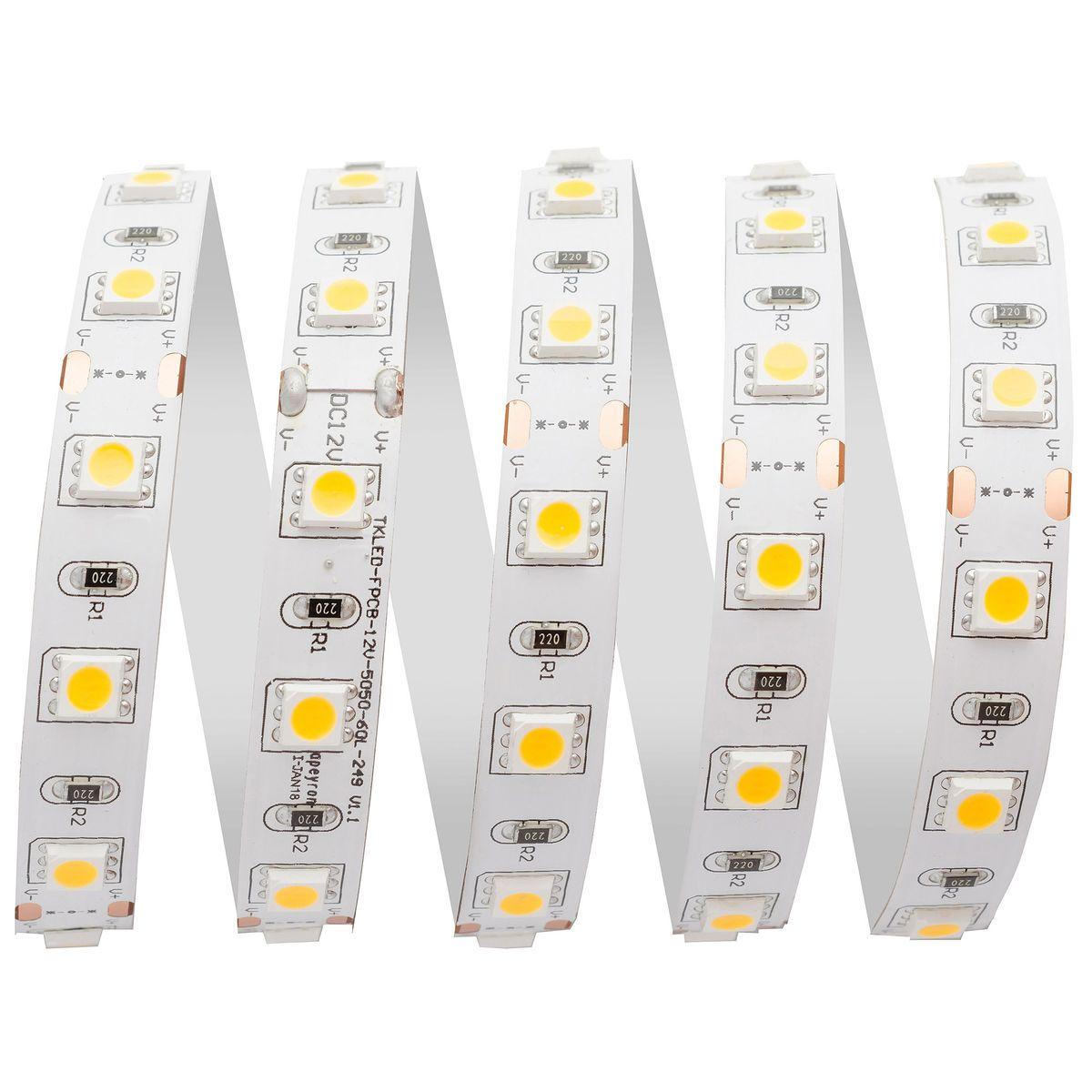 Лента светодиодная СТ smd5050 60д/м 12В 3000К IP20 5м Apeyron - Фото 16