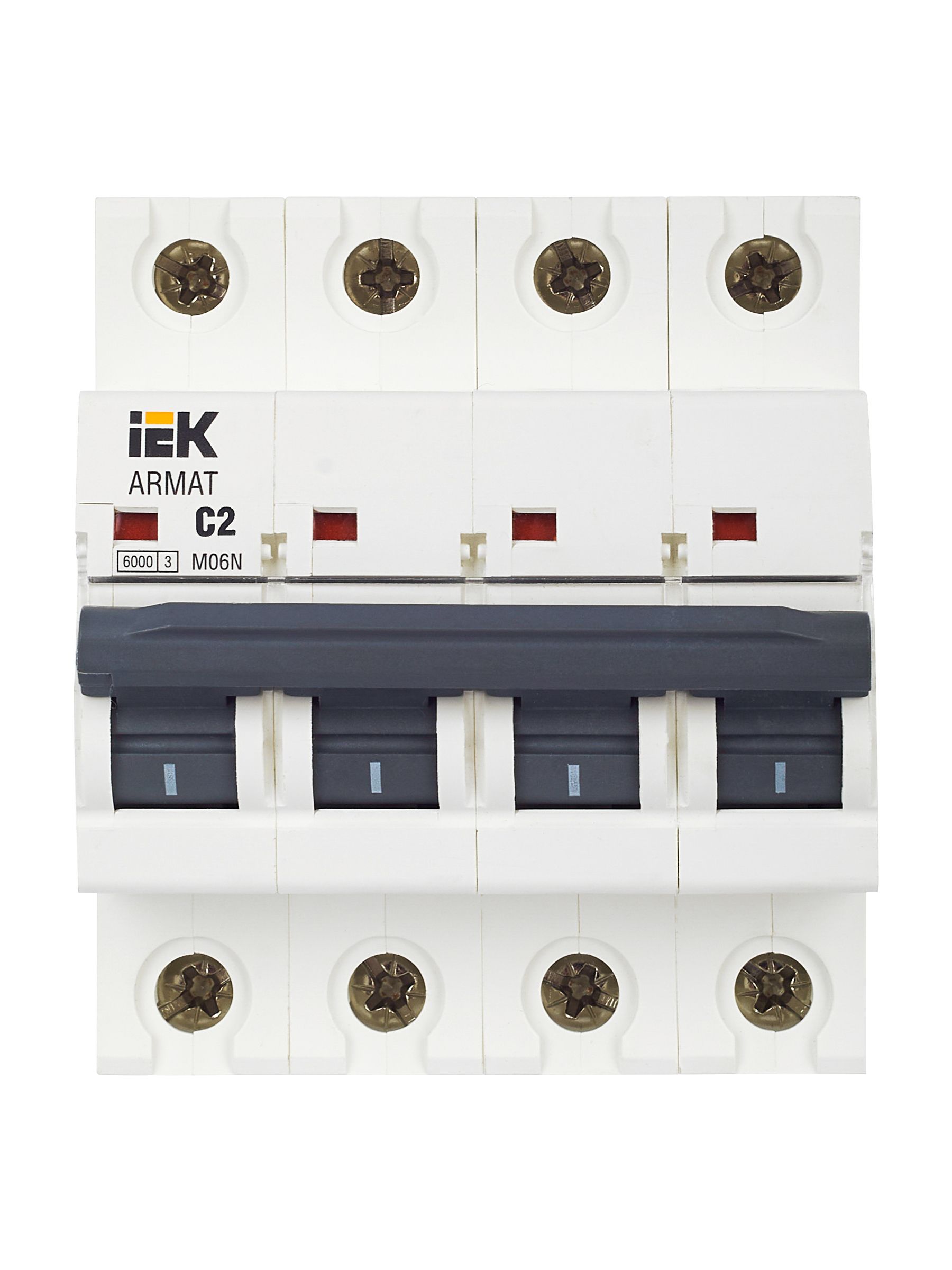 ARMAT Автоматический выключатель M06N 4P C 2А IEK - Фото 8
