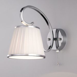 Бра классическое с абажуром 60088/1 хром  Eurosvet