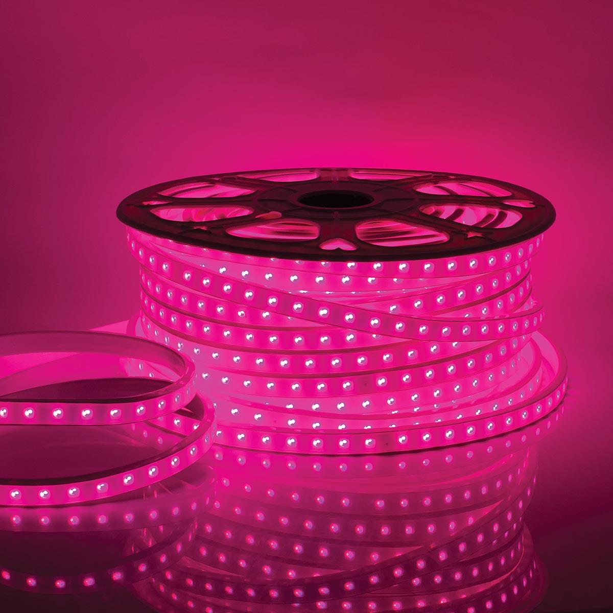 Лента светодиодная СТ smd5050 60д/м 220В IP65 50м RGB Apeyron - Фото 7