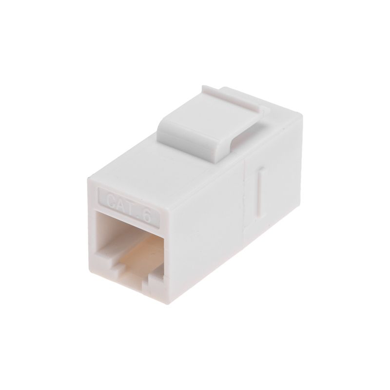 Адаптер проходной формата Keystone, Jack RJ-45(8P8C), UTP, CAT 6 REXANT PRO - Фото 2