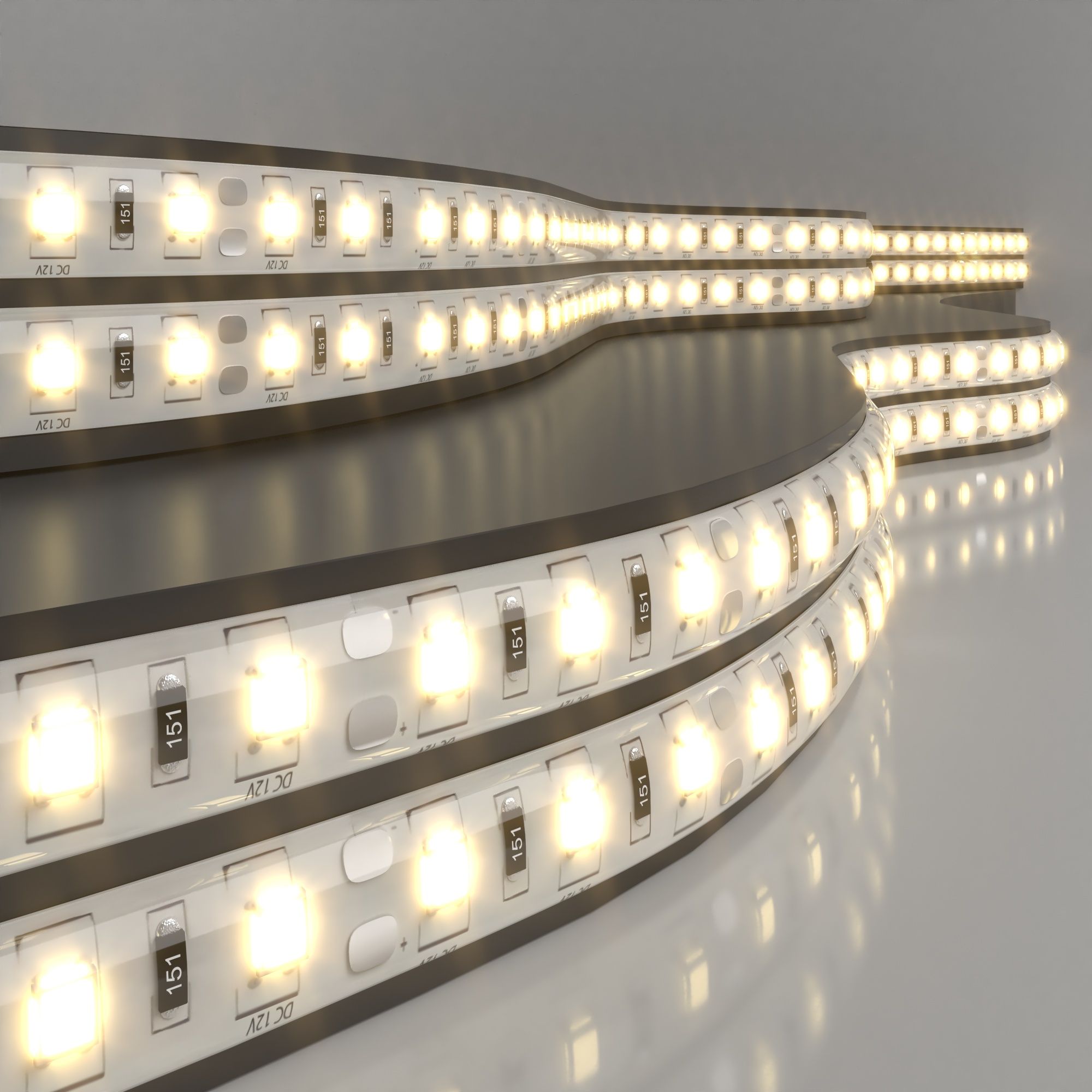 Лента светодиодная 12V 14,4W 60Led 5050 IP65 теплый белый, 5м Elektrostandard