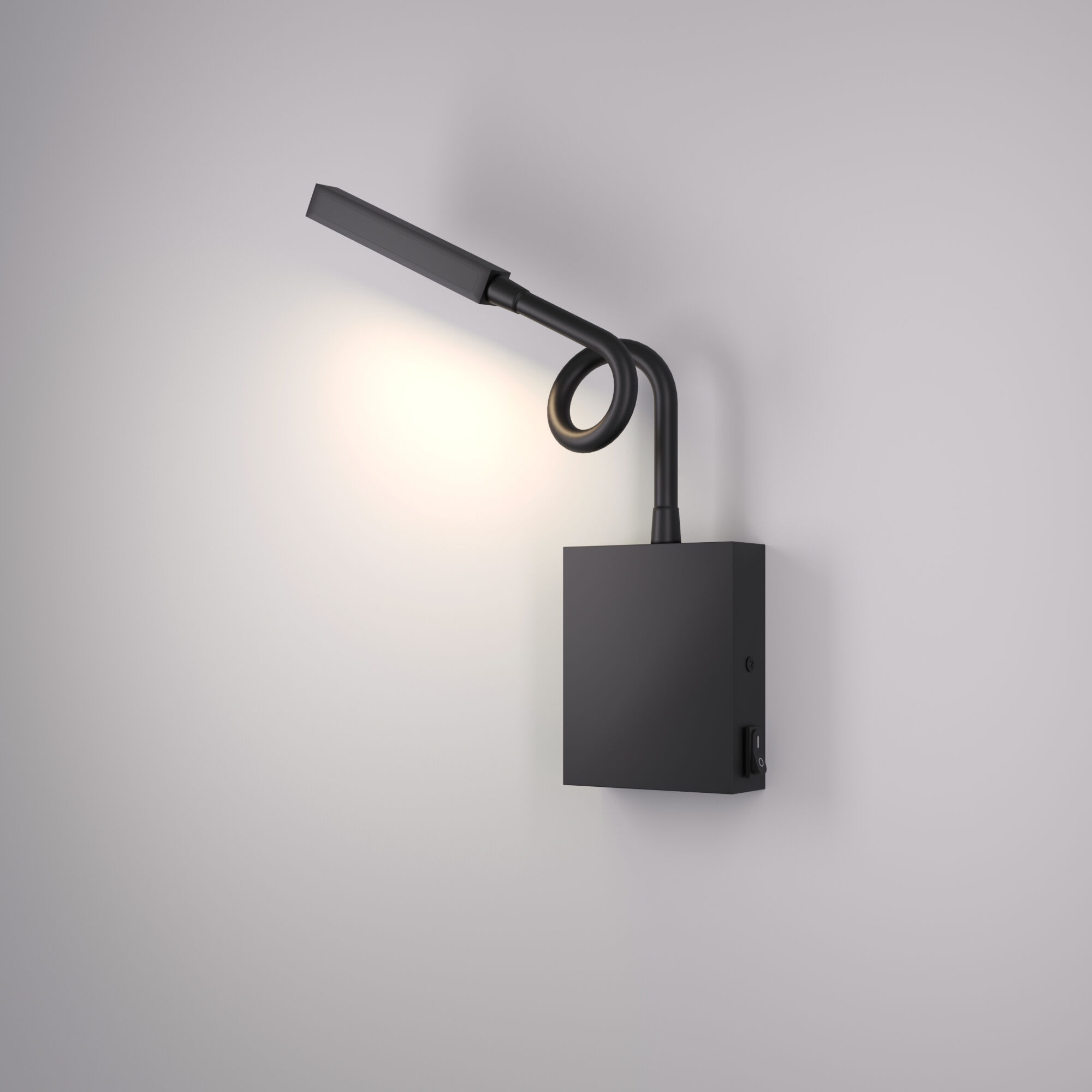 Светильник настенный светодиодный KNOB 40118/LED черный Elektrostandard - Фото 3