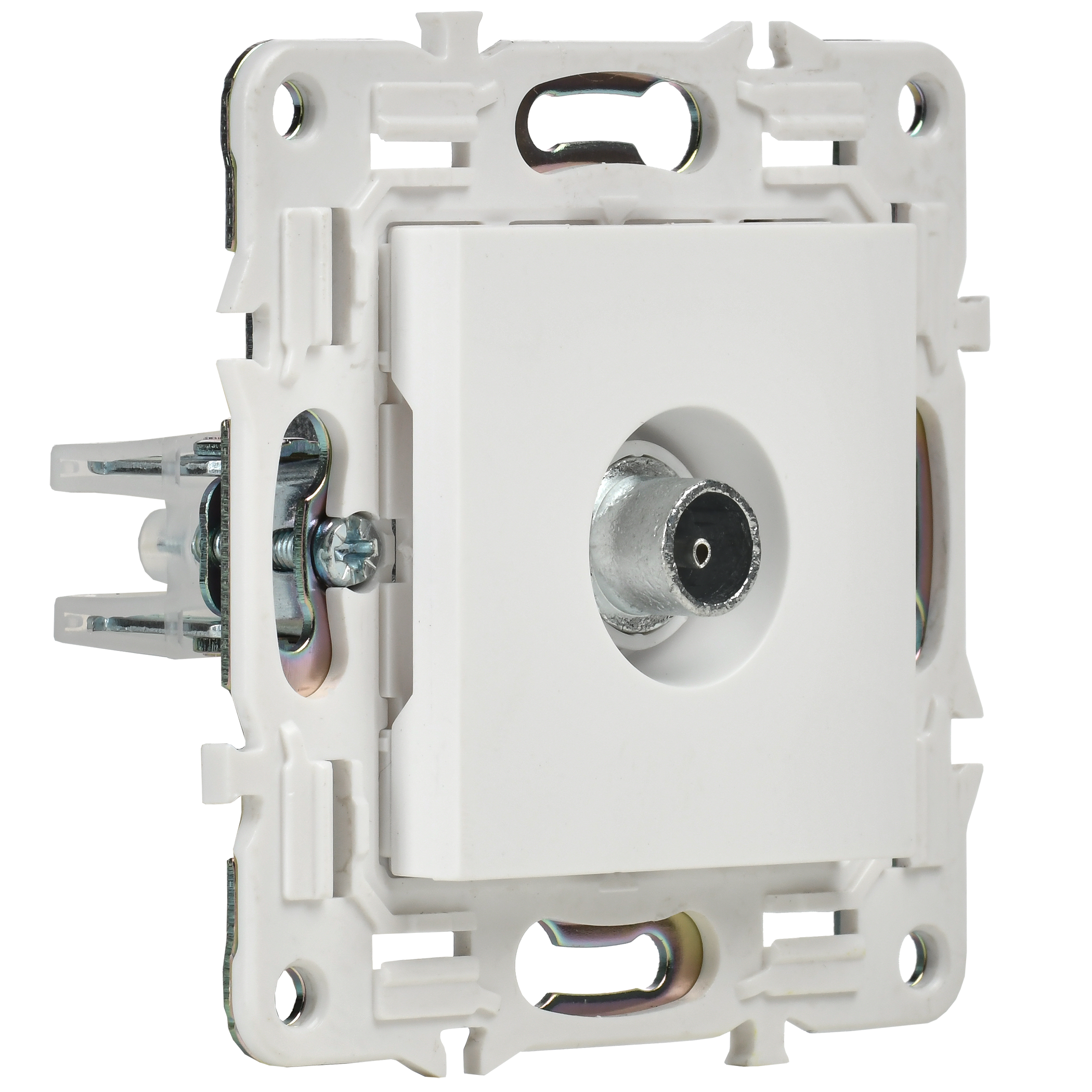 SKANDY Розетка TV оконечная SK-A12W арктический белый IEK - Фото 4