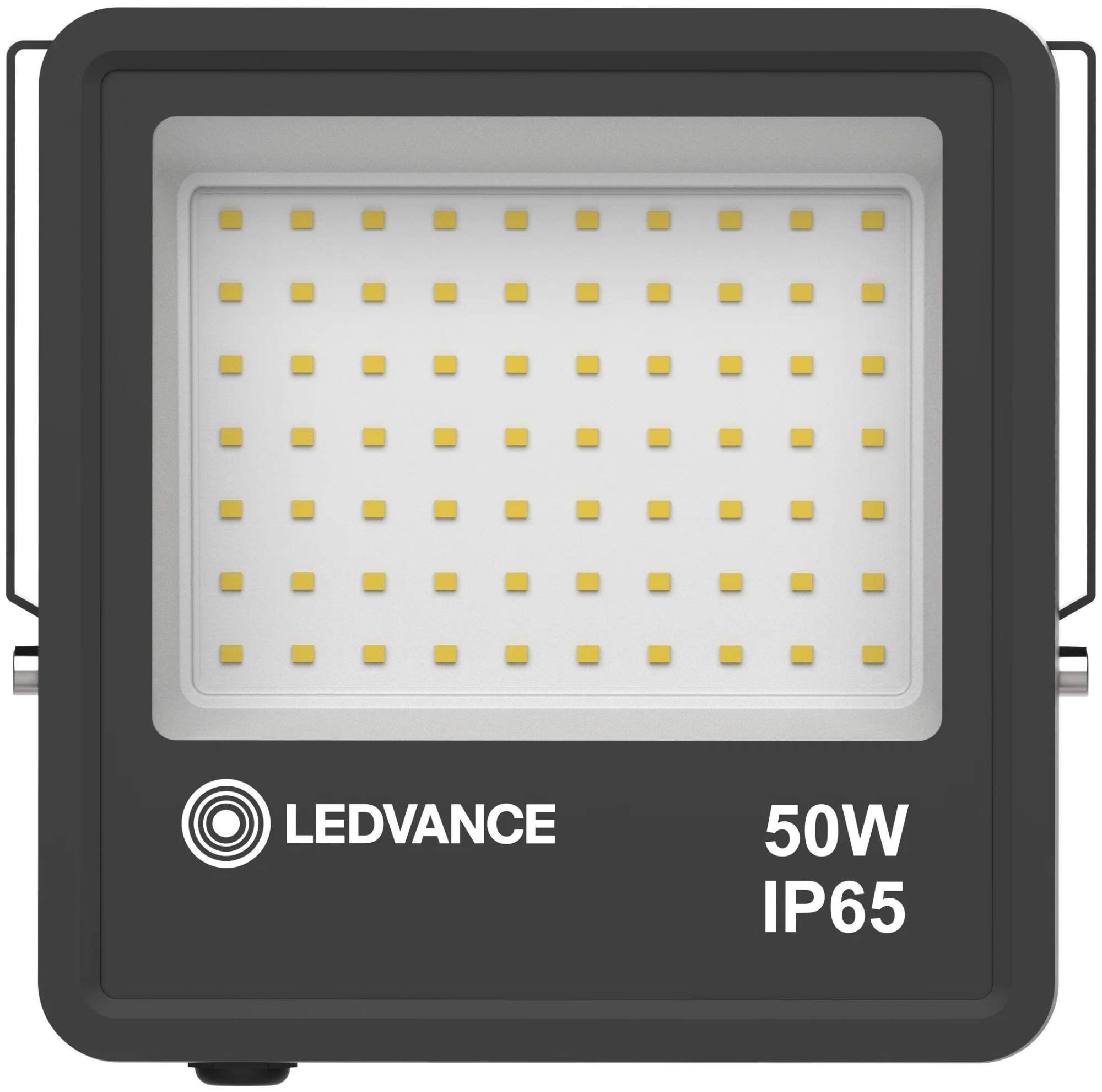 Прожектор светодиодный ДО-50Вт 6500К 4500лм IP65 чёр ECO CLASS LEDVANCE - Фото 2