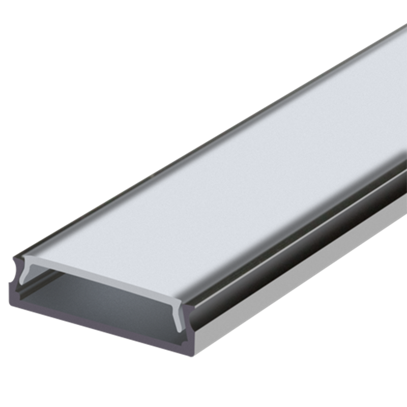 Профиль PAL 2406 накладной (2м) анодированный Jazzway
