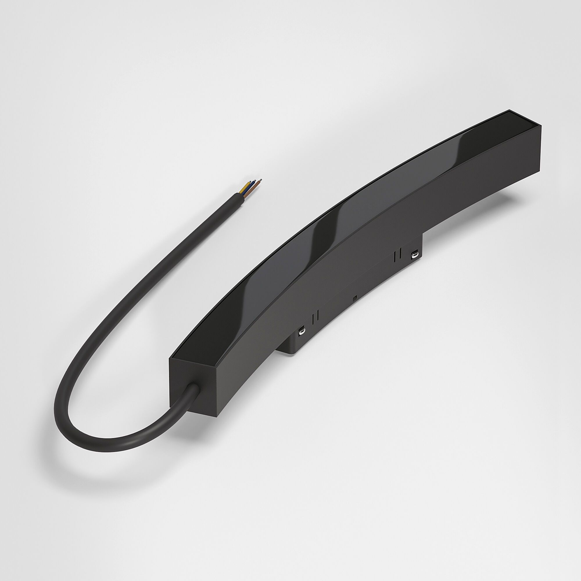 Slim Magnetic Блок питания 100W для радиусного шинопровода черный Ø1200mm - Фото 5