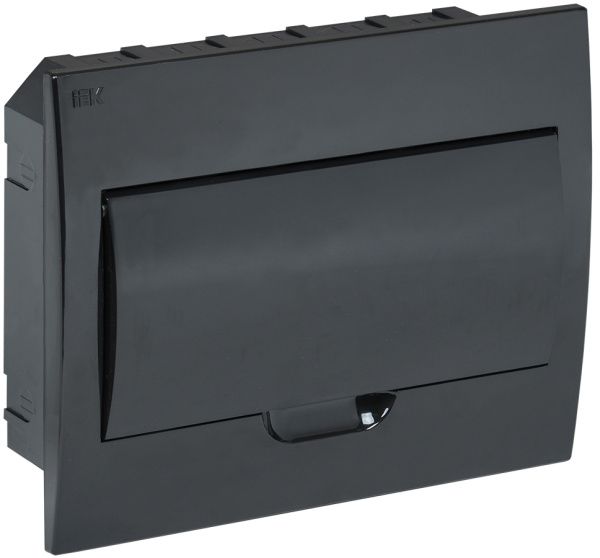 KREPTA 3 Корпус пластиковый ЩРВ-П-12 IP41 черная дверь черный IEK