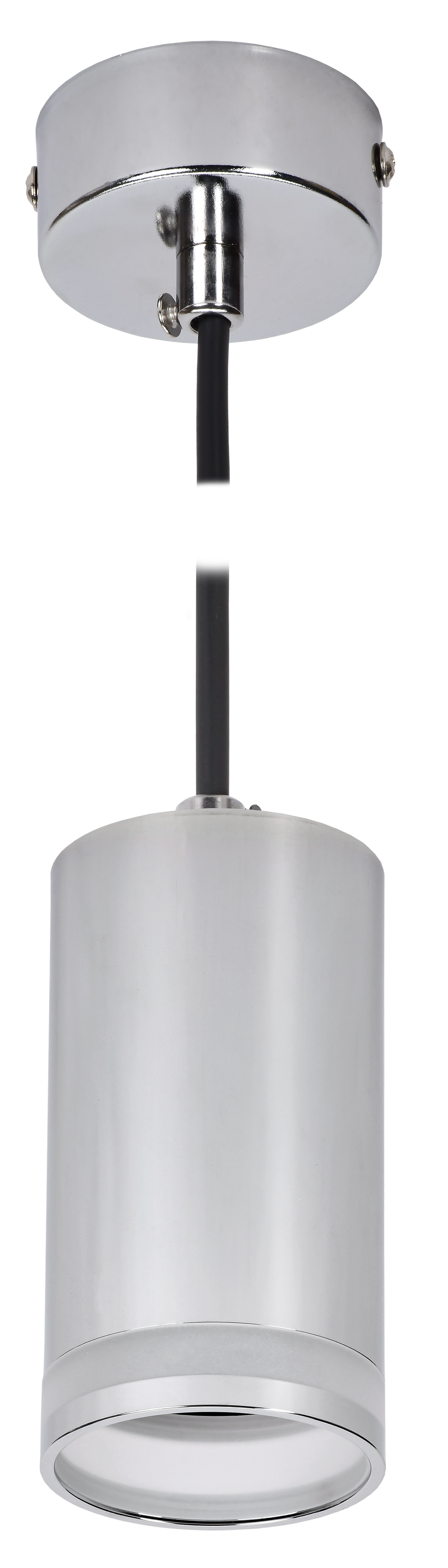 LIGHTING Светильник 4007 подвесной под лампу GU10 хром IEK