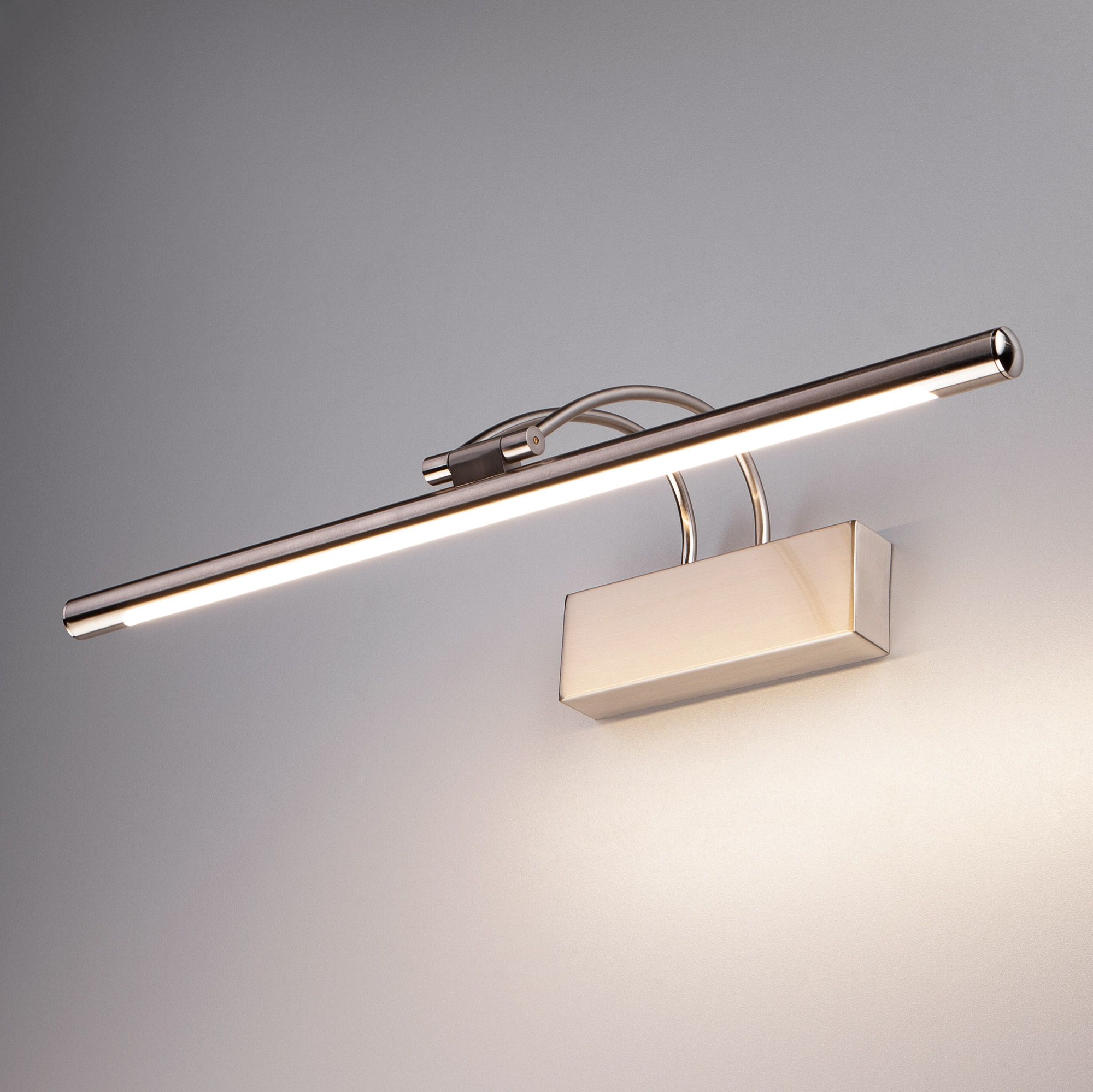 Светильник светодиодный настенный Simple LED MRL LED 10W 1011 IP20  никель Elektrostandard