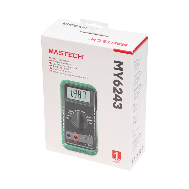 Измеритель емкости и индуктивности (LC-метр) MY6243 MASTECH - Фото 4