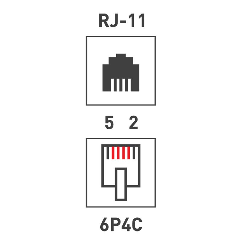 Переходник телефонный, штекер 6Р4С (RJ-11) -2 гнезда 6Р4С (RJ-11) REXANT - Фото 5