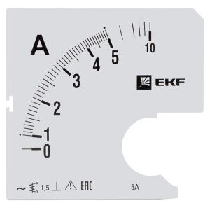 Шкала сменная для A961 5/5А-1,5 EKF s-a961-5