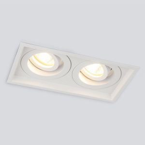 Светильник точечный алюминиевый 1071/2 MR16 WH белый Elektrostandard a036504