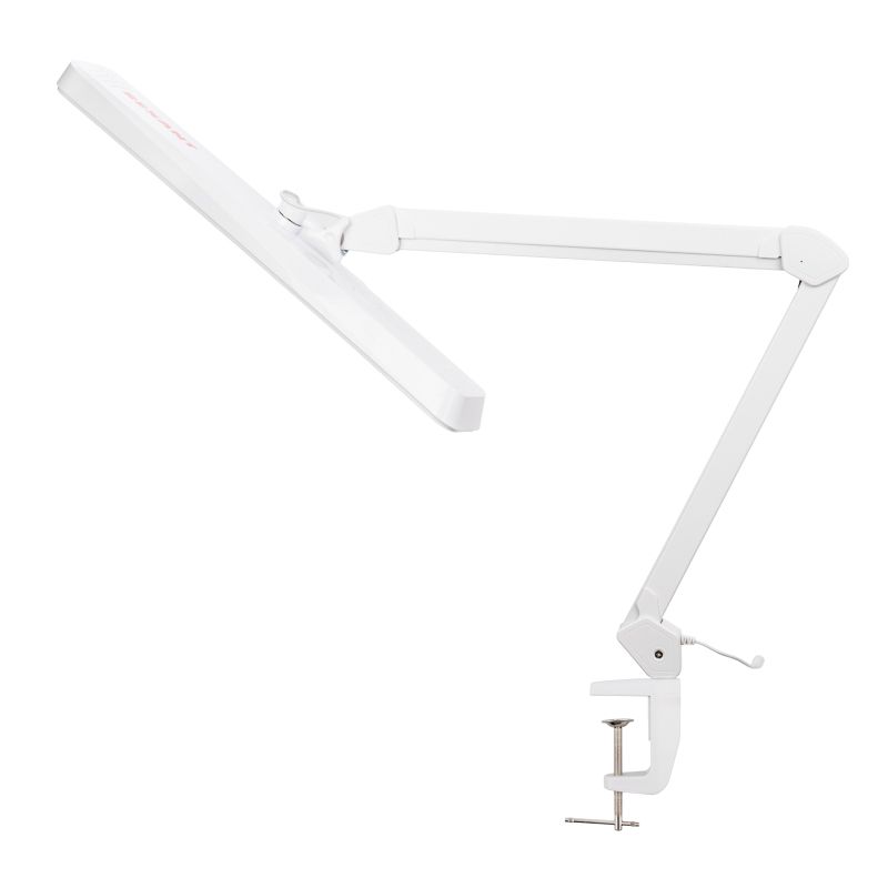 Лампа настольная бестеневая, струбцина, ECO light, 324 SMD LED, диммер, теплый/холодный свет, белая REXANT - Фото 3