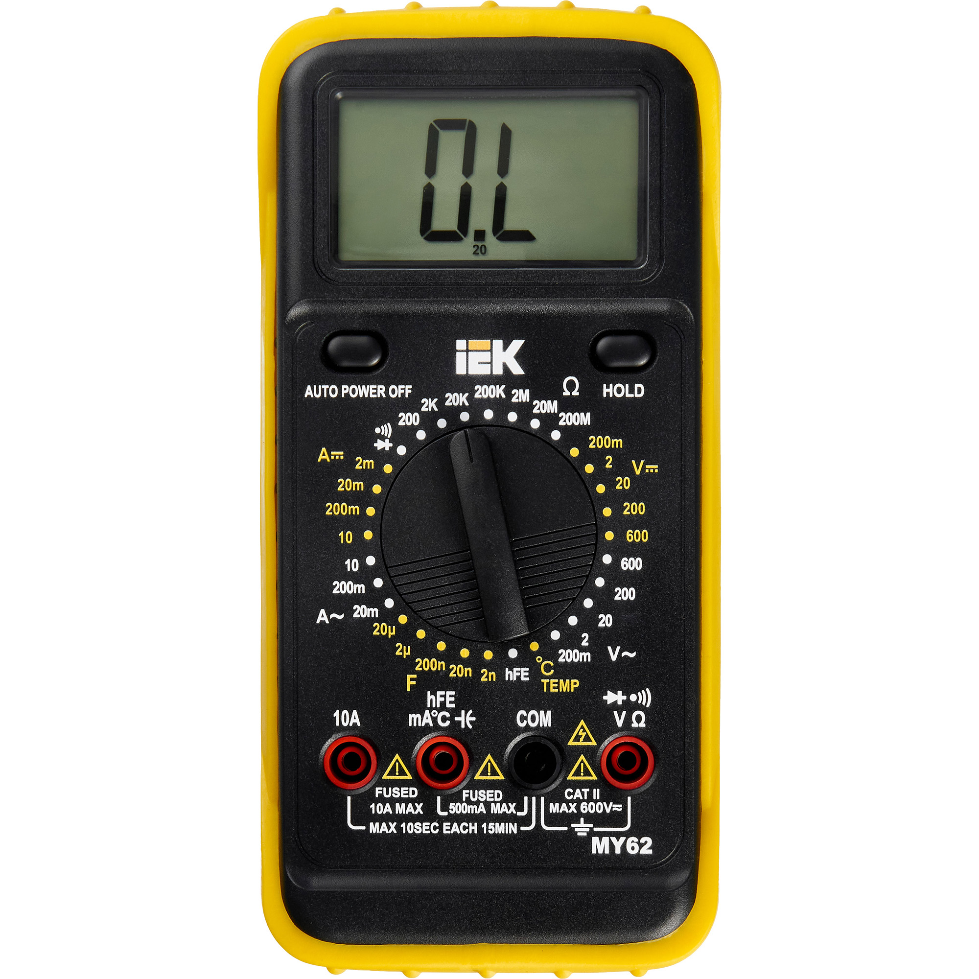 Мультиметр цифровой PROFESSIONAL MY62 IEK - Фото 3