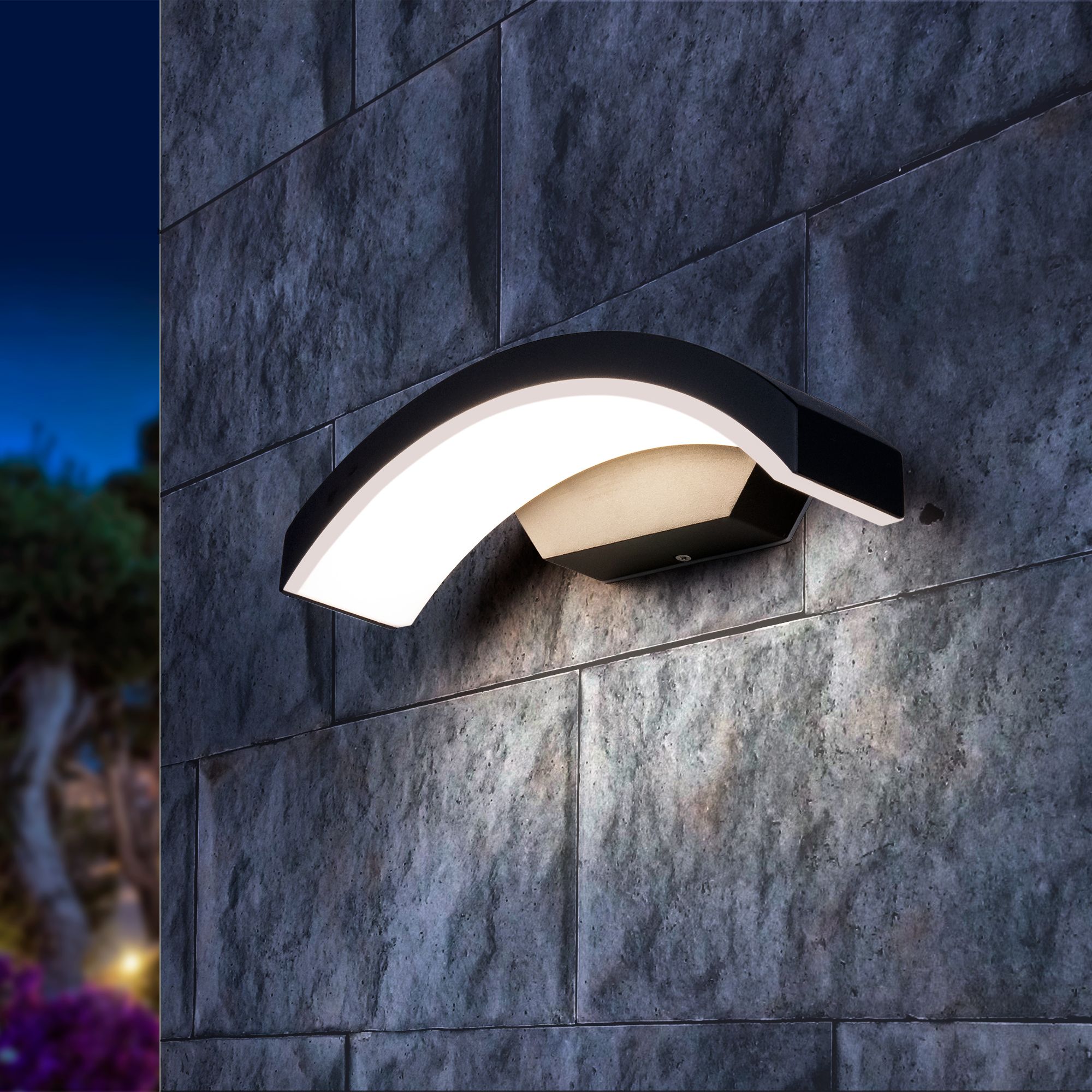 Светильник светодиодный уличный настенный Asteria D 1671 TECHNO LED Elektrostandard - Фото 2