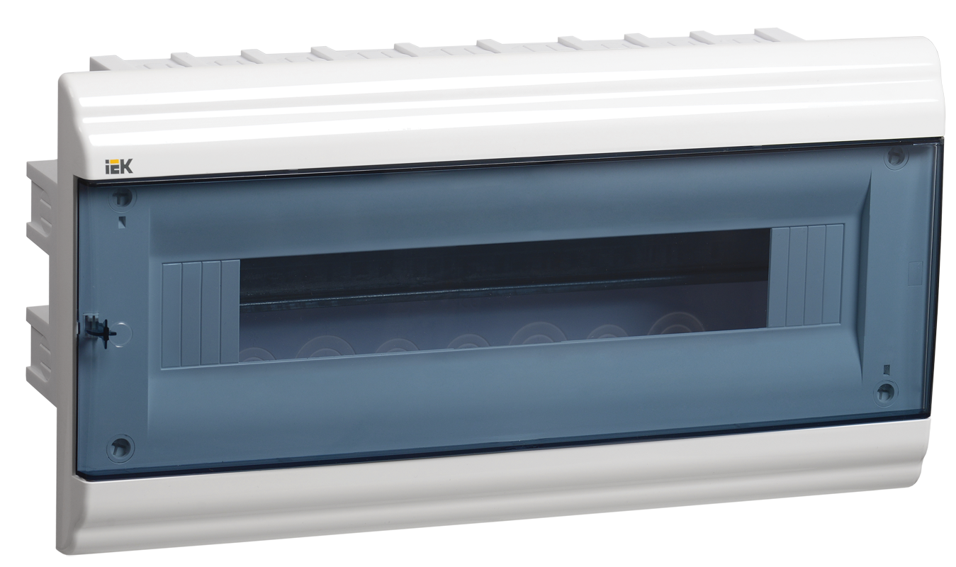 PRIME Корпус пластиковый ЩРВ-П-18 модулей встраиваемый белый IP41 IEK