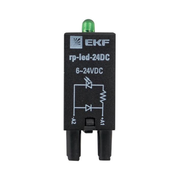 Модуль защитный светодиодный 24 VDC для промежуточных реле RP EKF - Фото 4