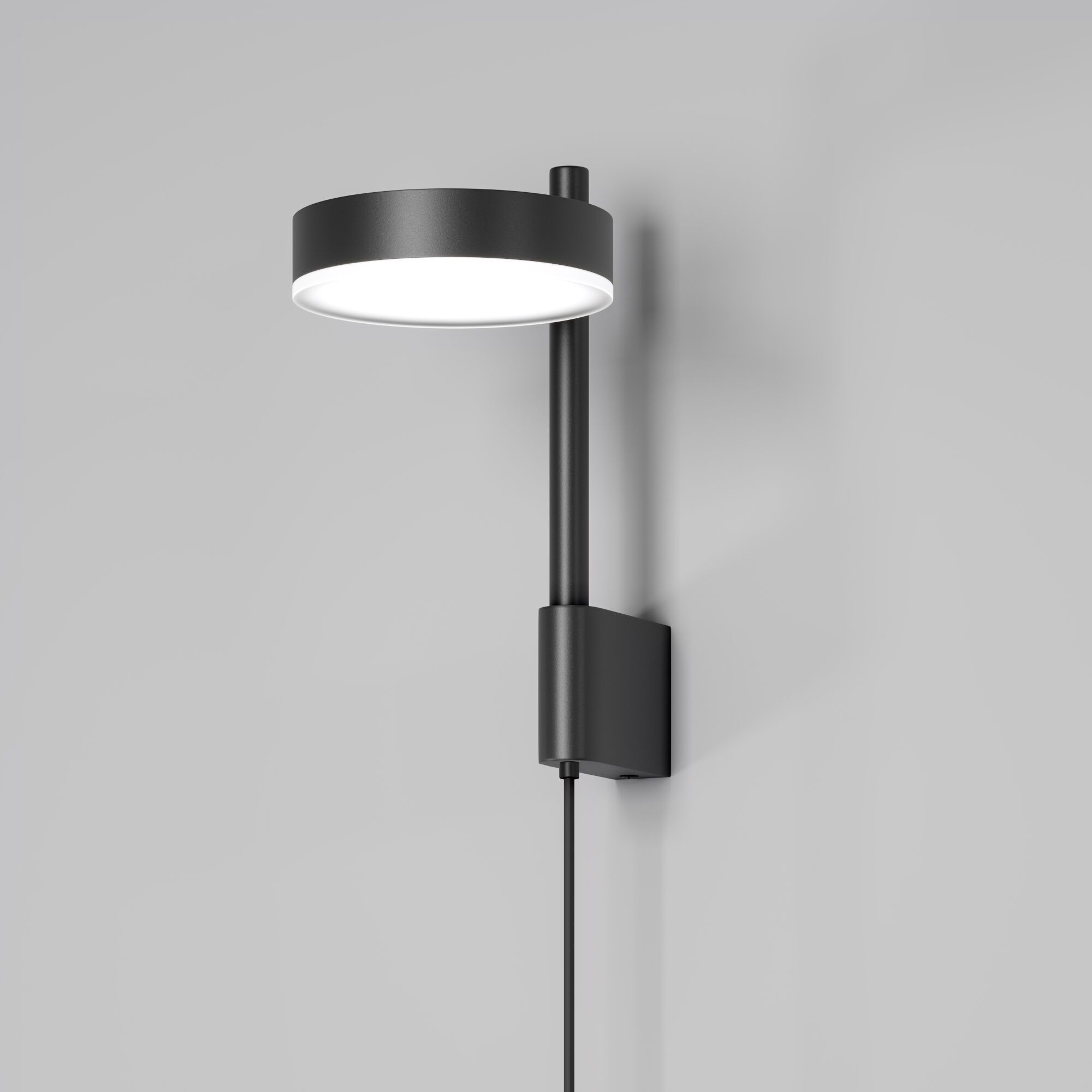 Светильник настенный светодиодный Tobi LED черный 4000K Elektrostandard