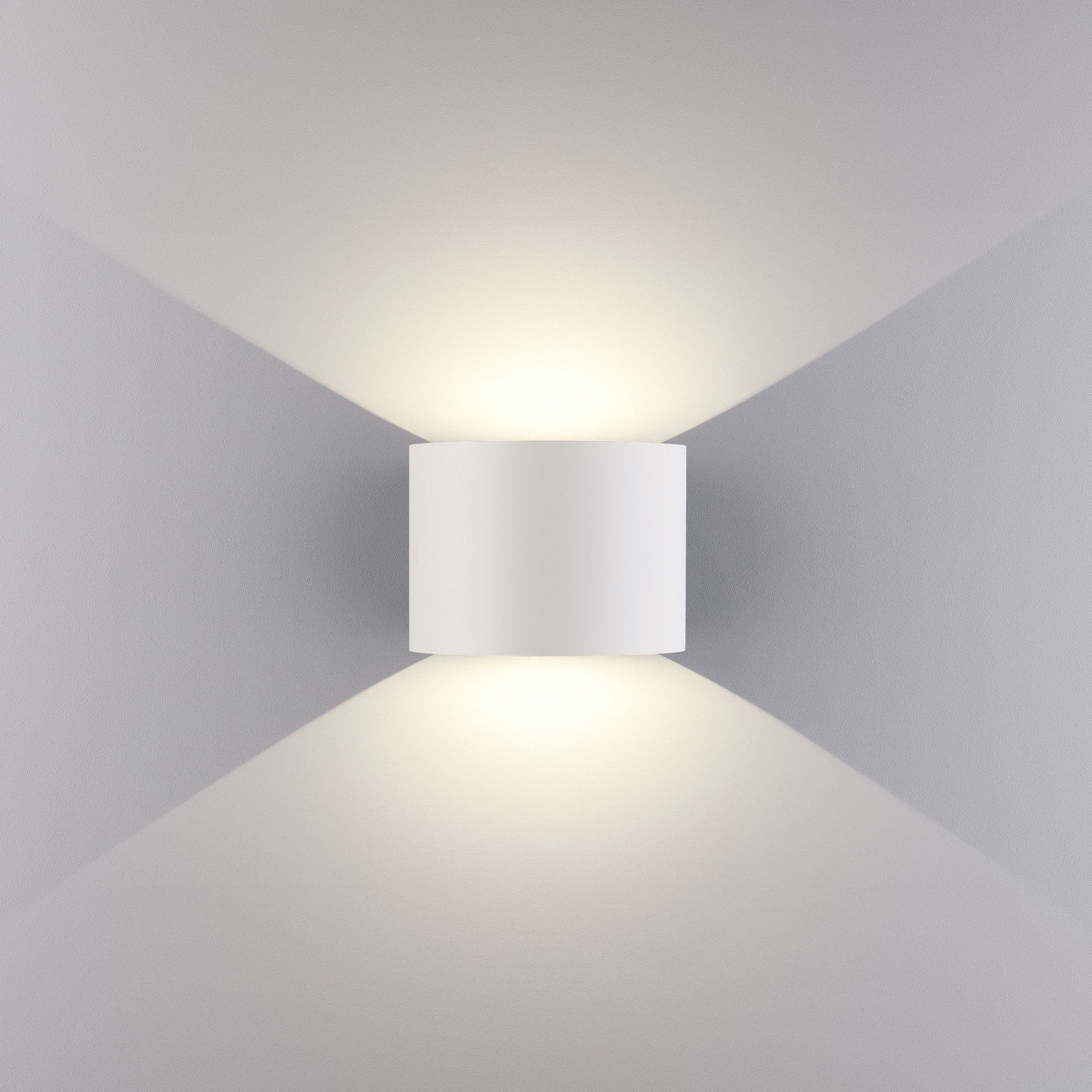 Светильник светодиодный уличный настенный Blade белый 1518 TECHNO LED Elektrostandard - Фото 2