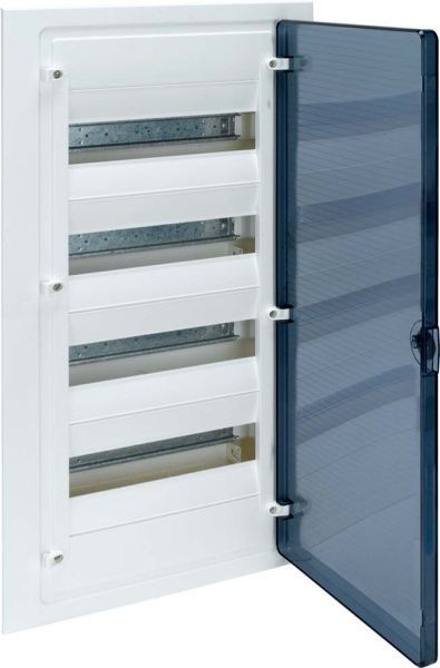 Щит cкрытой установки  48 мест, винтовые клеммы, (652х318х72), IP-40 // Hager - Golf (Прозрачная мат