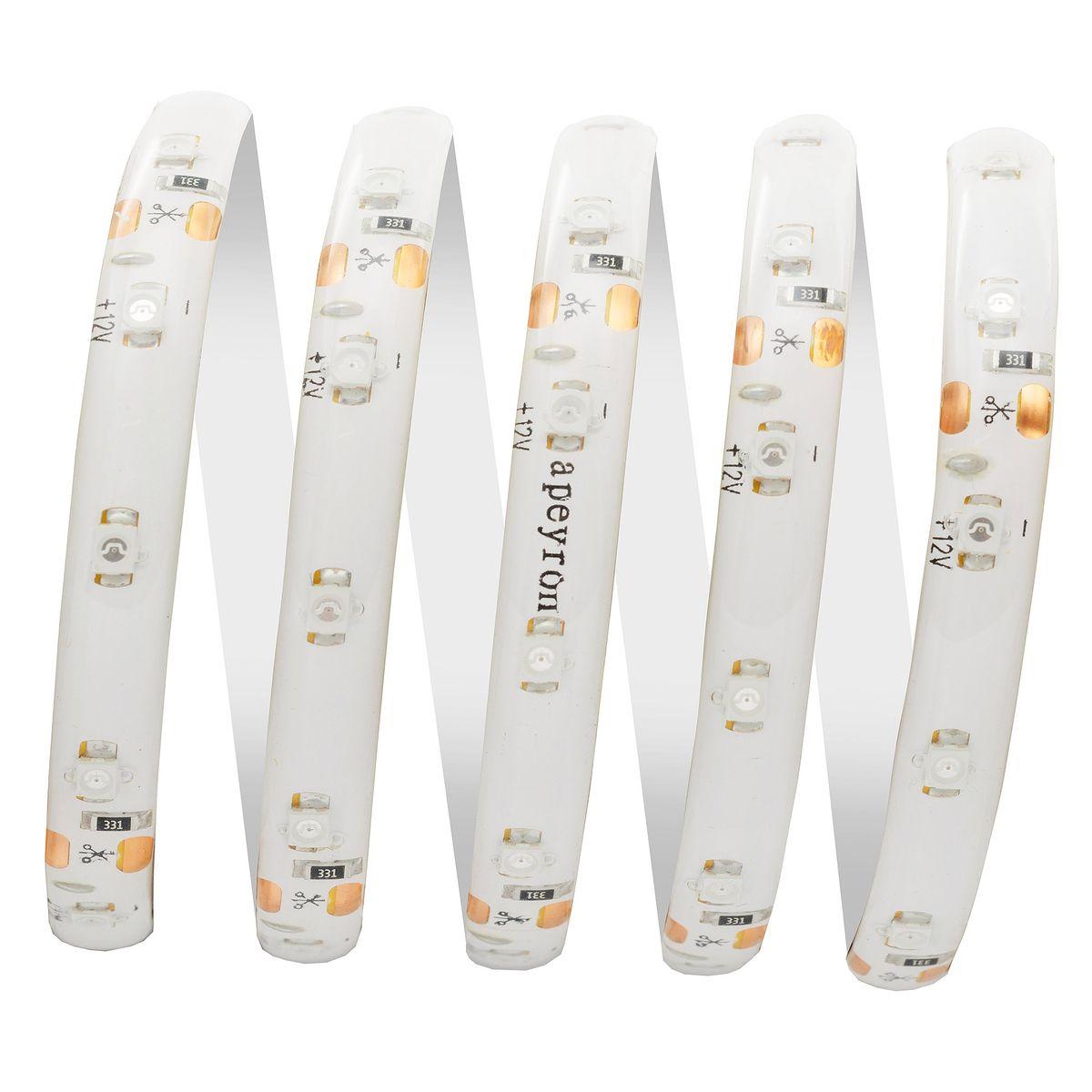Лента светодиодная СТ smd3528 60д/м 12В IP65 5м зеленый Apeyron - Фото 16