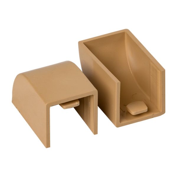 Заглушка (25х25) (4 шт) свет. дерево EKF-Plast - Фото 3